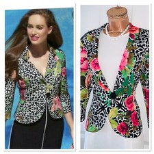 Joseph Ribkoff Floral Jacket Uk Size 12