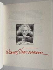 Klaus Voormann signiert Katalog Original Unterschrift Signatur Autogramm signed