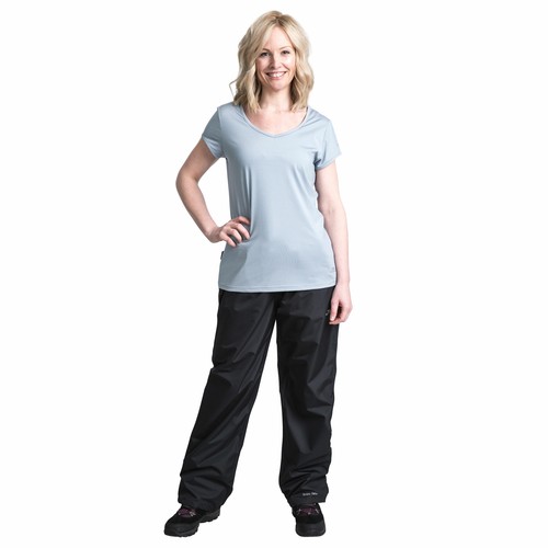TRESPASS TUTULA da Donna Impermeabili Da Passeggio Pantaloni Donna Nero Pantaloni  escursionismo | eBay