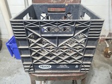 Hood Plastic Milk Crate Vintage Collectible