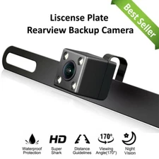 Rear View Camera Backup License Plate Night Vision for Pioneer AVH-X7800BT