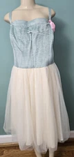 Womens Plus Size Unique Vintage Tulle Dress Size 5X / 26 NWT