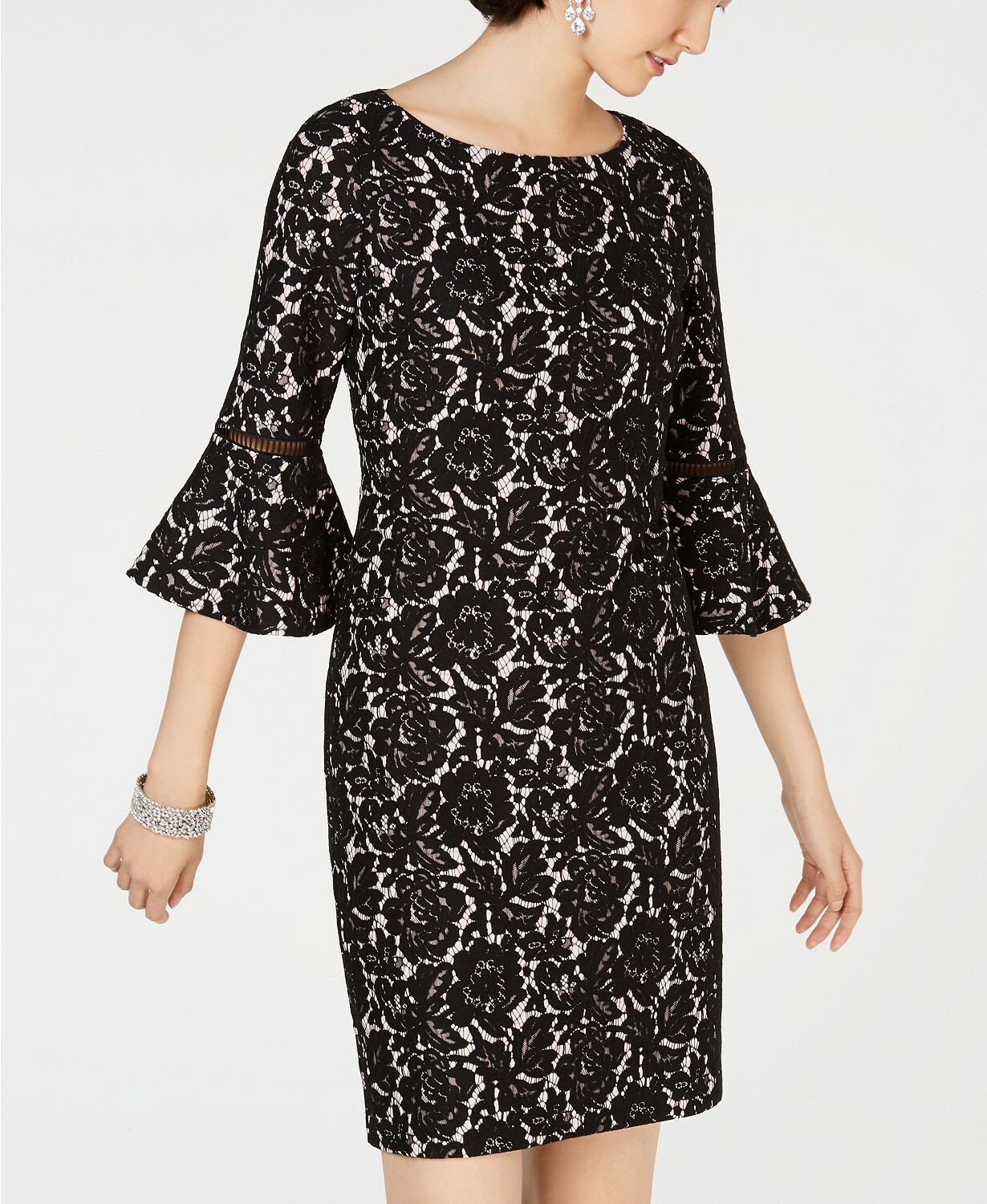 anchor print dress