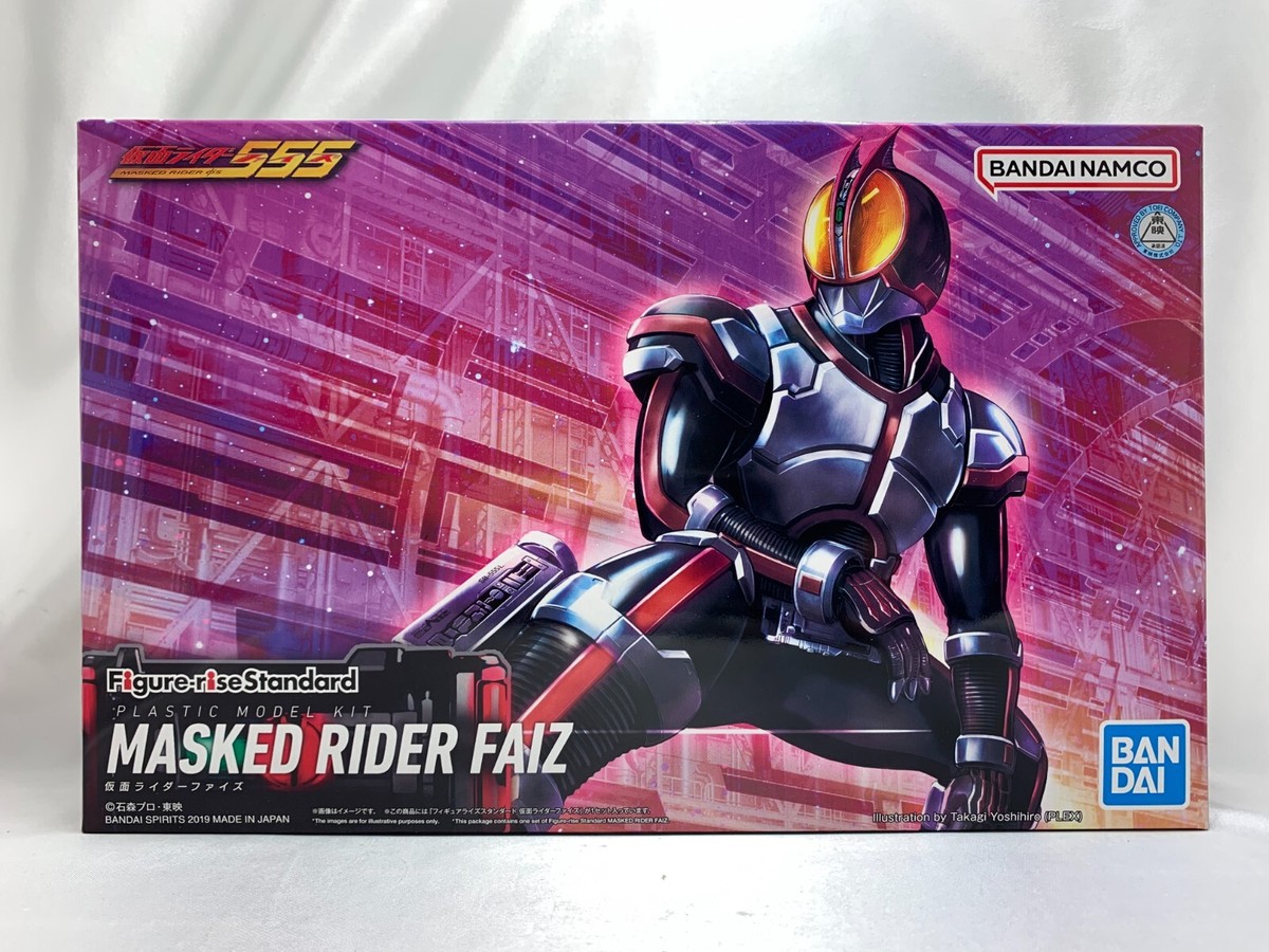 BANDAI Figure-rise Standard Kamen / Masked Rider Faiz 555 Plastic
