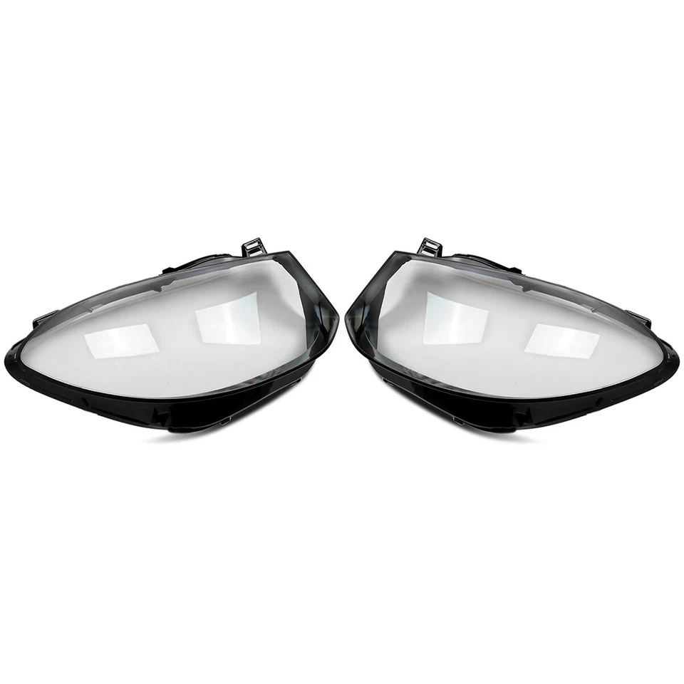 Cubiertas transparentes para lentes de faros aptas para Mercedes Benz W166 GLE350 GLE450 2016-2019 Foto 4 de 4