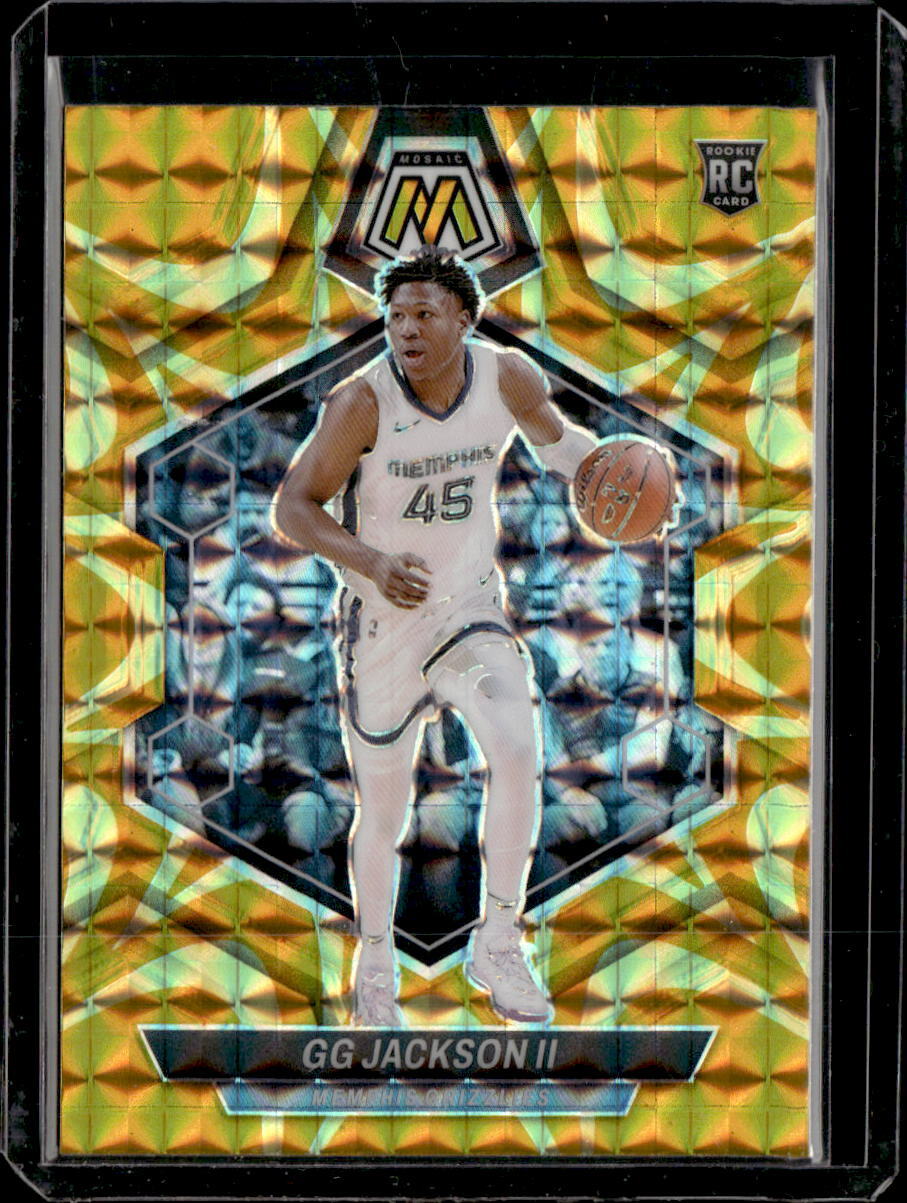 2023-24 Panini Mosaic #228 GG Jackson II Reactive Yellow