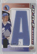 2023-24 Upper Deck SP Game Used HOF Marks /35 Borje Salming #HOFM-SB HOF 19t2