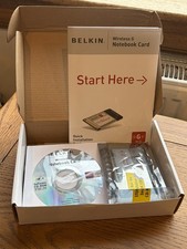 Belkin F5D7010 Wireless G Notebook Netzwerkkarte 802.11g