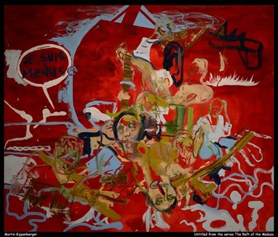 Martin Kippenberger Ohne Titel aus der Serie Das Floß der Medusa O 1 Vintage