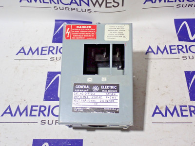 GE Flex A Plug DFPTQL4 50 amp 240v 3P 4W Bus Plug Breaker Type Style 4