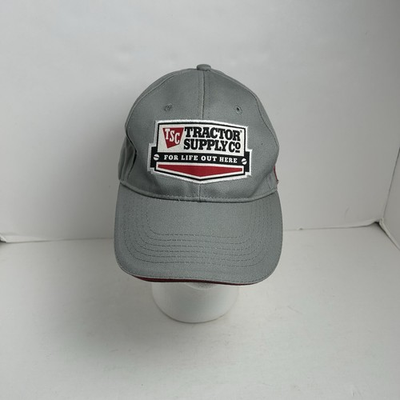 #ad Tractor Supply Co TSC Adjustable Strapback Baseball Hat Ball Cap $10.20