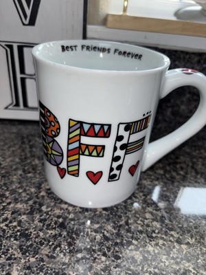  BFF Best Friends Forever  Coffee Mug 16oz ~ Our Name Is Mud Lorrie Veasey ~ New