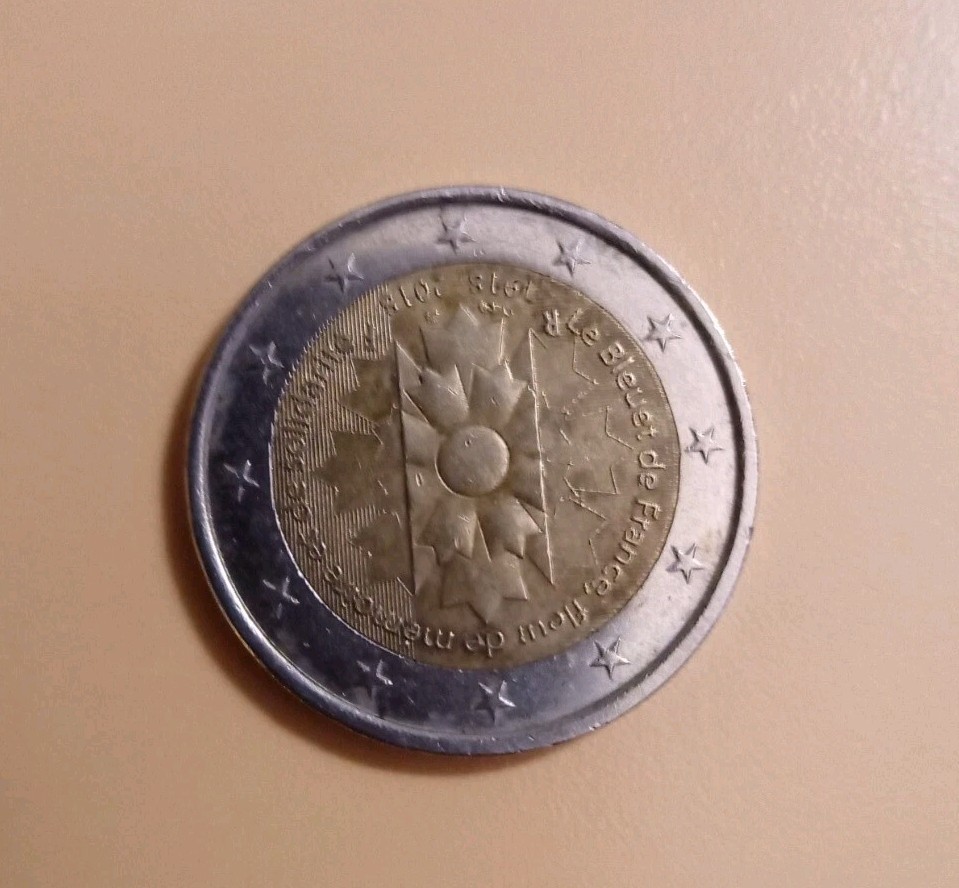 2 Euro - 2018 - France - Bleuet De France - Très Bon Etat 