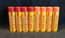 8 Pack, Burt's Bees Moisturizing Lip Balm,Cranberry Pink Grapefruit, 4.25 g,New