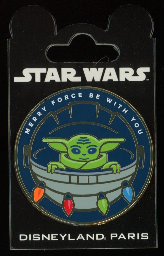 DLP DLRP Star Wars Christmas Grogu Disney Pin 153702