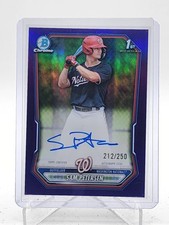 SAM PETERSEN 2026 BOWMAN CHROME 1ST PURPLE REFRACTOR AUTO /250 #CPA-SP Q3967