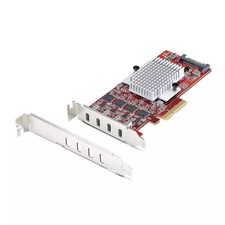 Image of StarTech 4-Port USB Type-C PCIe Card USB 3.2 10Gbps USB-C PCI Express Expansi...