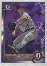 2022 Bowman Chrome Sapphire Edition Prospects Purple 5/25 Jackson Jobe 1b8c