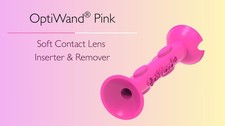 OptiWand Pink Small Portable Soft Contact Lens Removal & Insertion Tool