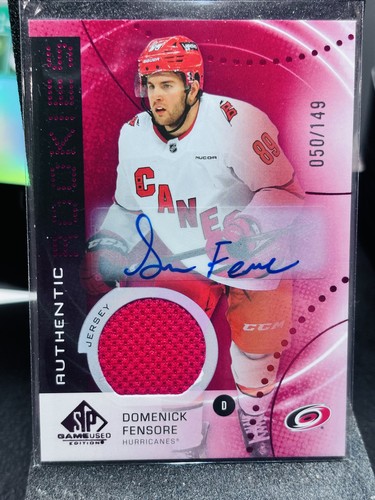 Domenick Fensore #AR-DF Red - /149 2025 Sp Game Used - Authentic Rookies