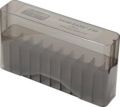 MTM 20 Round Slip Top Rifle Ammo Storage Box