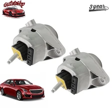 For 2013-2019 ATS CTS 2.0L 23274000 23273999 Pair Engine Mount Left & Right