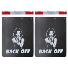 24x30 Mud Flaps24x3aluminum Reflector Strips For Semi Trucks Trailers 2sets