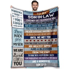 Best Son in Law Gifts from Mother Father in Law, Best Fathers Day Christmas B...