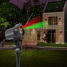 Laser Christmas Projector Lights Outdoor, Outdoor Garden Laser Light, Landsca...
