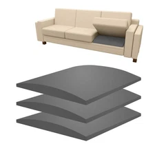 3 Pack Couch Sofa Cushion Support 20"x 20" Foam for Sagging Seat-High Density...