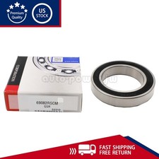 Fits For KOYO 6908 2RSCM Double Rubber Seal Deep Groove Ball Bearing 40x62x12mm