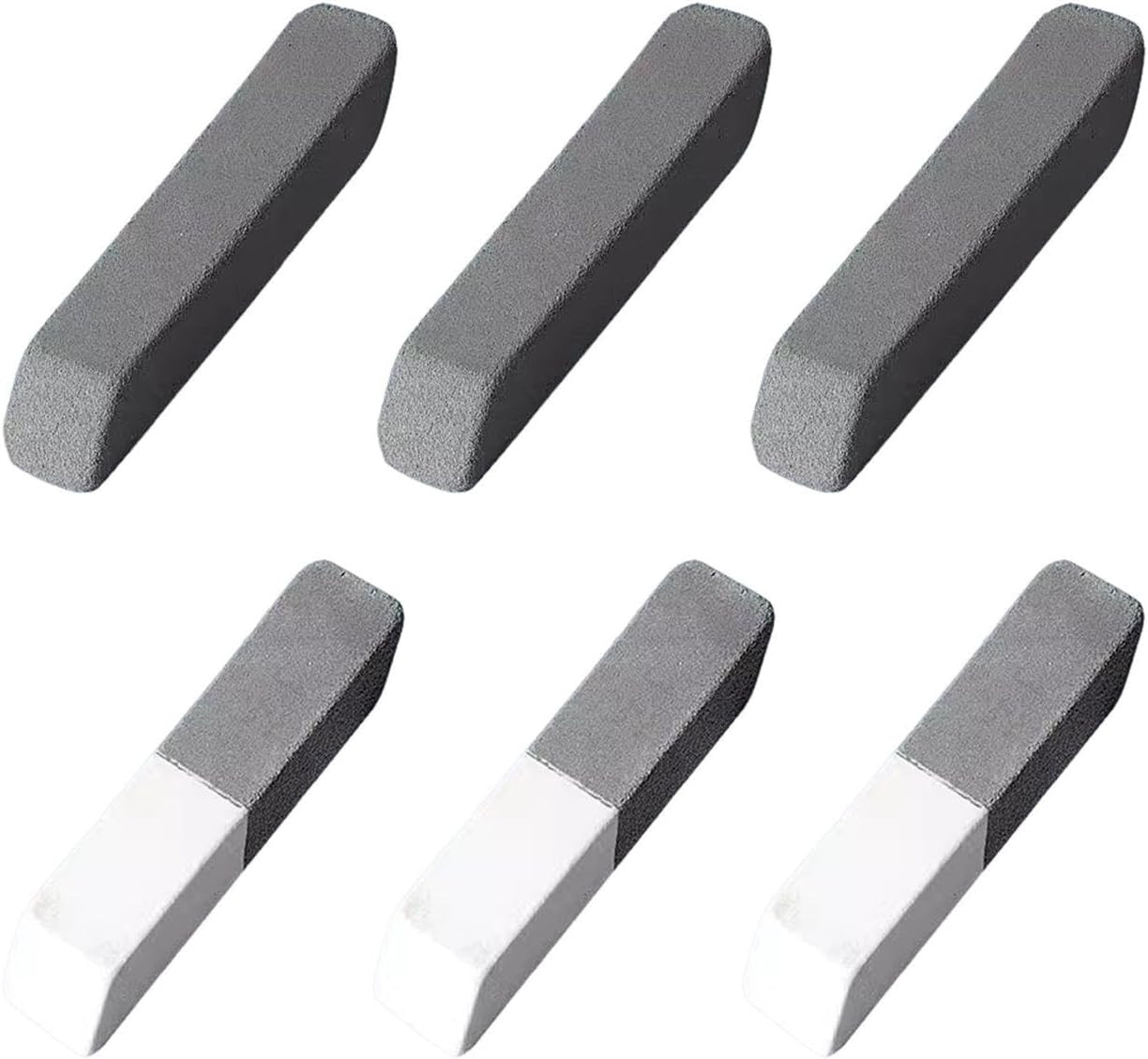 Fornitura Ufficio: 6 Gomme Multifunzione Inchiostro/Matita Matt