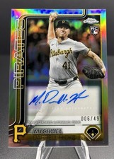 2025 Topps Chrome Update Series - Michael Darrell-Hicks #AC-MD 006 /499 (AU, RC)