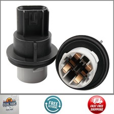 Turn Signal Bulb Socket 3Pin for Dodge Ram 1500 2500 3500 w/ Seal Ring 2Pcs