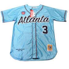 Atlanta Headgear Classics Black Excellence League Baseball Jersey Men’s S NWT