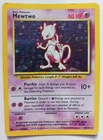 Mewtwo Pokemon Card Holo WOTC 10/102 Base Set Rare Vintage 1999 Original MP