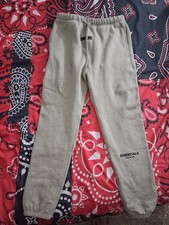Fear of God Essentials Sweatpants SS22 Dark Oatmeal Gray 100 Authentic XL