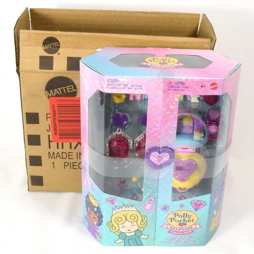 Mattel Polly Pocket Keepsake Collection Royal Ball Jewelry Set NEW