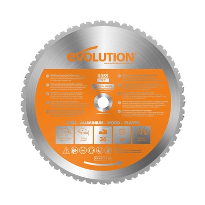 RAGE355BLADE- 14  Multi-Material Blade , Silver