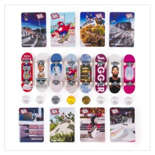 Tech Deck Olympic Games Paris 2024 Competition Legends 8-Pack With Collectible C