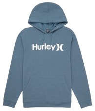 Hurley One and Only Fleece Pullover Hoody - Grey Teal - New
