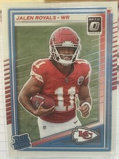 2025 Optic - Jalen Royals #251 (RC) - Kansas City Chiefs Rookie