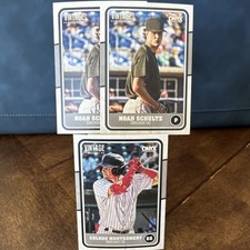 NOAH SCHULTZ 2025 Onyx Vintage BASE CARD White Sox - COLSON MONTGOMERY BASE