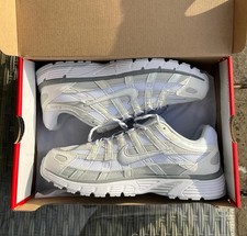 Nike P-6000 Summit White Pure Platinum Men's Sneakers UK Size 9