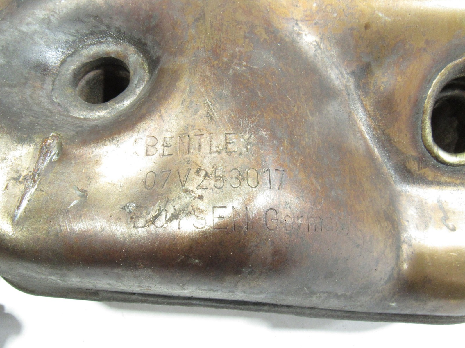 10-20 Bentley Mulsanne 2012 6.75L Left Driver Engine Motor Exhaust Manifold @1