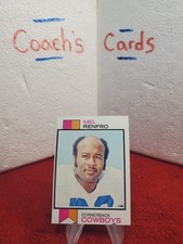 1973 Topps NFL Mel Renfro #185 Dallas Cowboys HOF