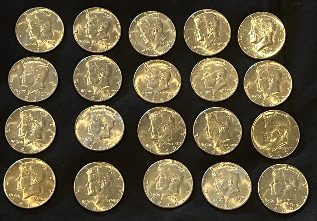 Circulated 1969 Kennedy US Half Dollars (1964-Now) for sale | eBay