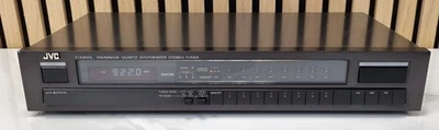 JVC T-X200L Stereo Tuner Schwarz Vintage Radio Baustein HiFi Quartz Synthesizer - Bild 1 von 3