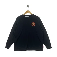 DENWA NEKO LINE Character Meme Phoney Cat Tee Shirt Top Long Sleeve