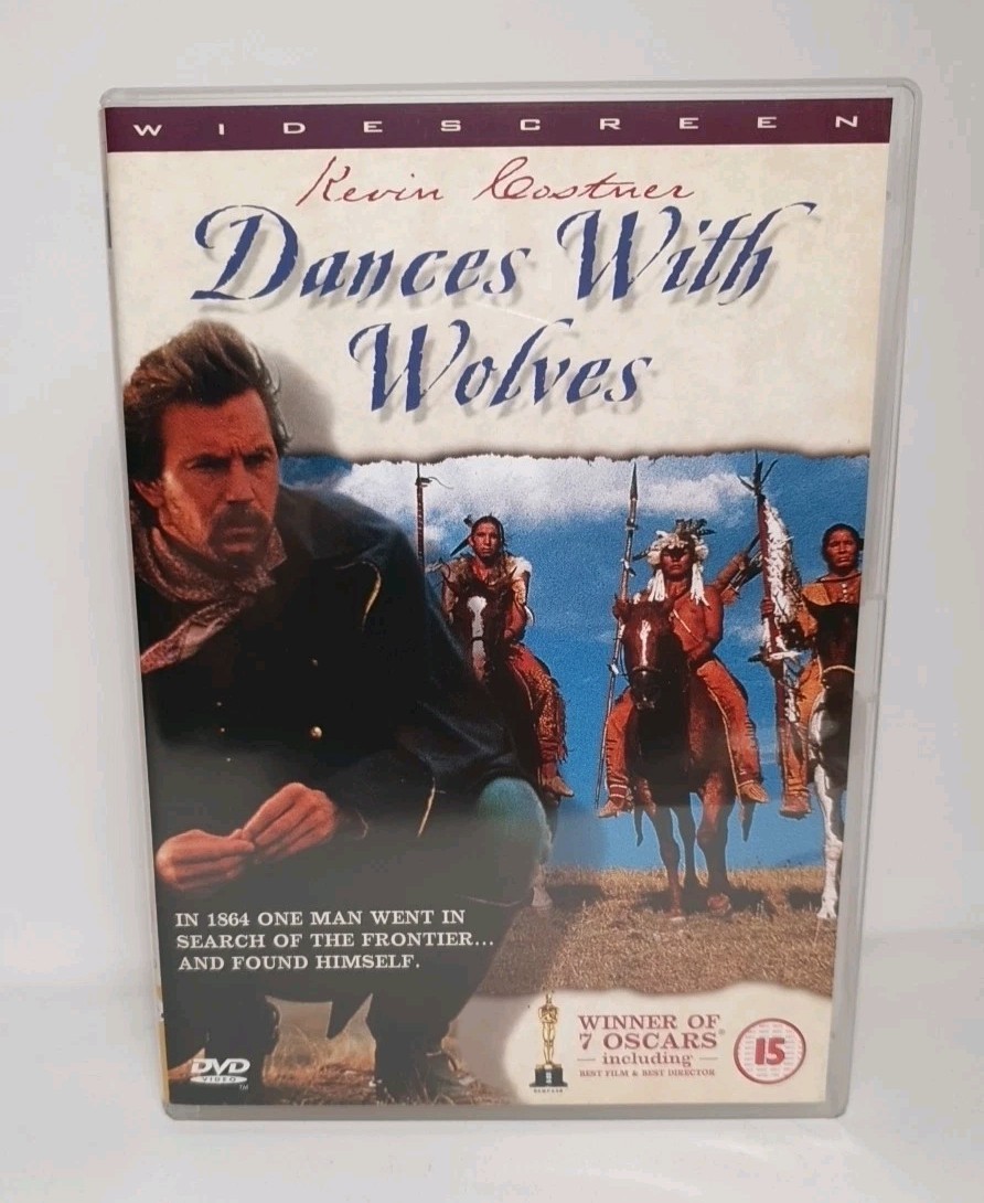 Dances With Wolves DVD (1990) Kevin Costner Uk Dvd